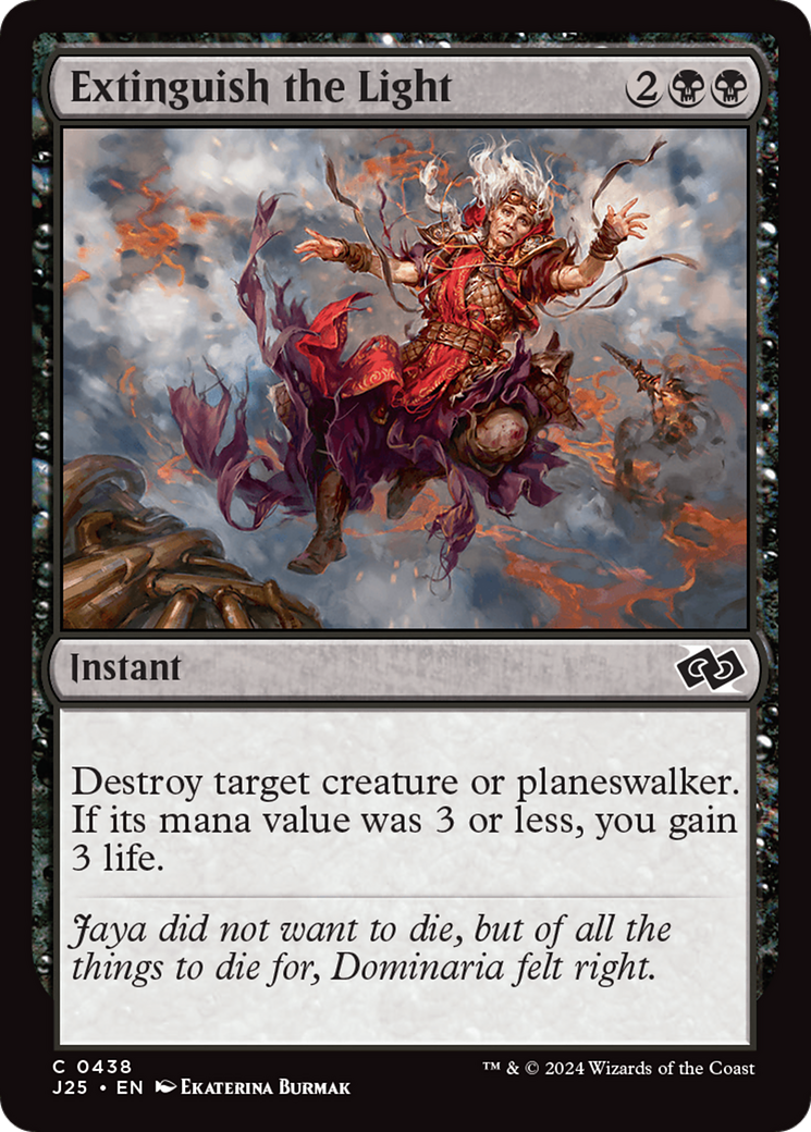 Extinguish the Light [Foundations Jumpstart] MTG Single Magic: The Gathering | Red Claw Gaming