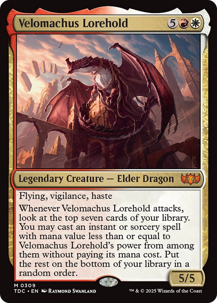Velomachus Lorehold [Tarkir: Dragonstorm Commander] MTG Single Magic: The Gathering | Red Claw Gaming