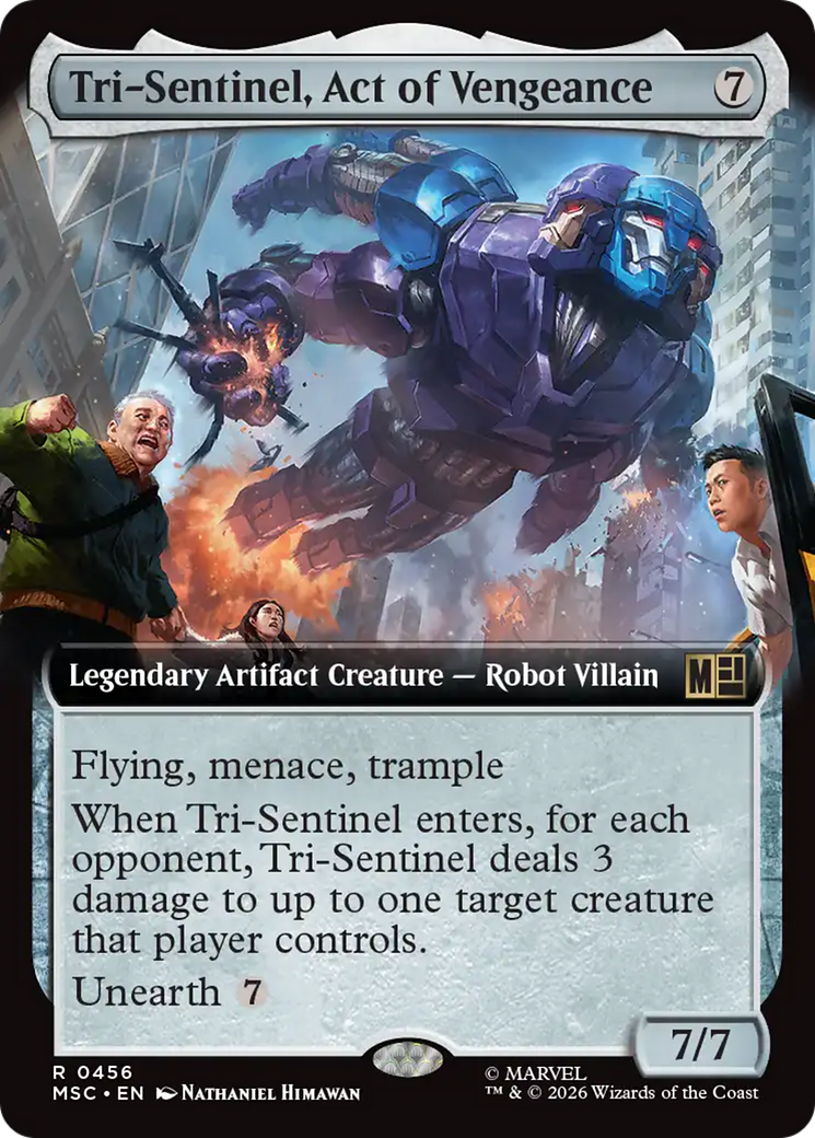 Tri-Sentinel, Act of Vengeance (Extended Art) [Marvel Super Heroes Commander] | Red Claw Gaming
