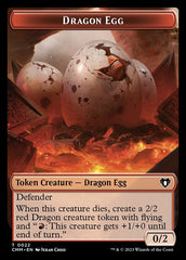 City's Blessing // Dragon Egg Double-Sided Token [Commander Masters Tokens] MTG Single Magic: The Gathering | Red Claw Gaming