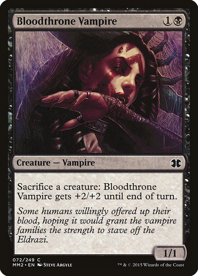 Bloodthrone Vampire [Modern Masters 2015] MTG Single Magic: The Gathering | Red Claw Gaming