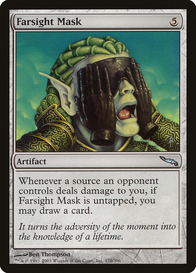 Farsight Mask [Mirrodin] MTG Single Magic: The Gathering | Red Claw Gaming