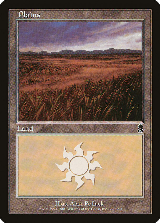 Plains (331) [Odyssey] MTG Single Magic: The Gathering | Red Claw Gaming