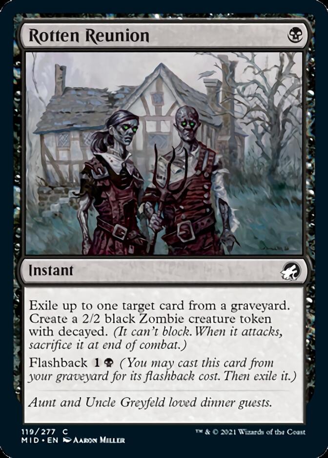 Rotten Reunion [Innistrad: Midnight Hunt] MTG Single Magic: The Gathering | Red Claw Gaming
