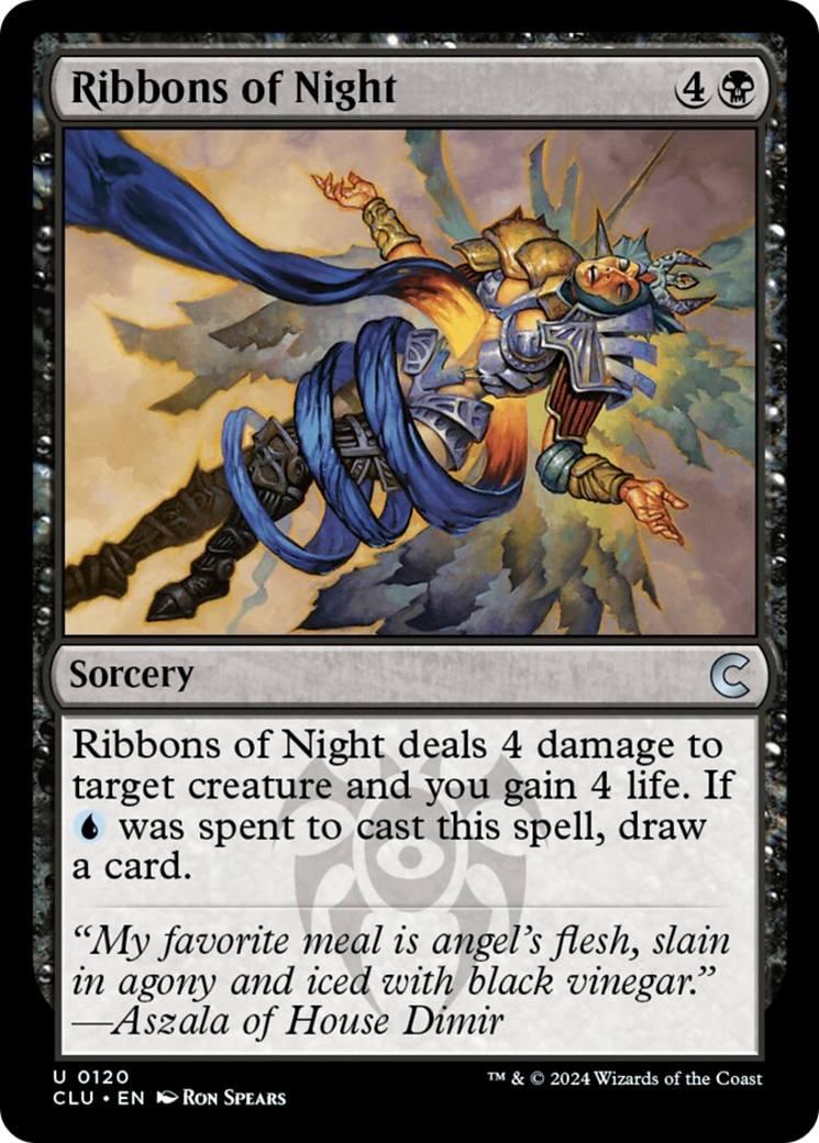Ribbons of Night [Ravnica: Clue Edition] MTG Single Magic: The Gathering | Red Claw Gaming