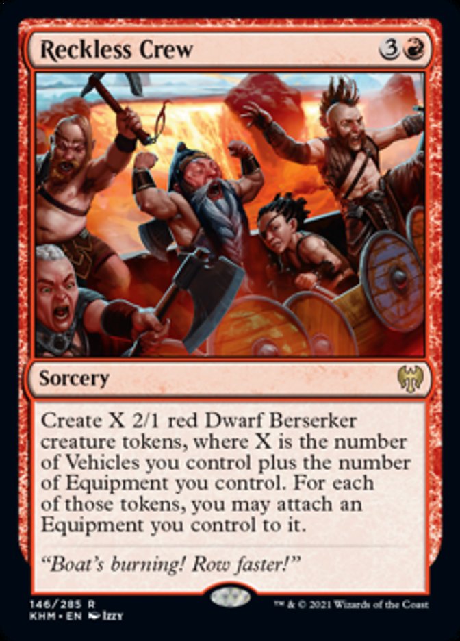 Reckless Crew [Kaldheim] MTG Single Magic: The Gathering | Red Claw Gaming
