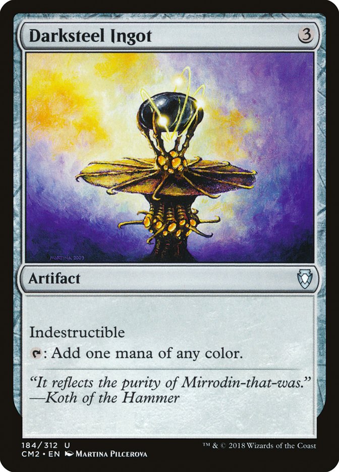 Darksteel Ingot [Commander Anthology Volume II] MTG Single Magic: The Gathering | Red Claw Gaming