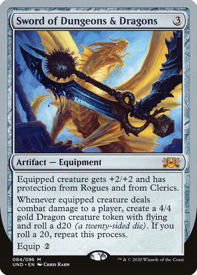 Sword of Dungeons & Dragons [Unsanctioned] MTG Single Magic: The Gathering | Red Claw Gaming