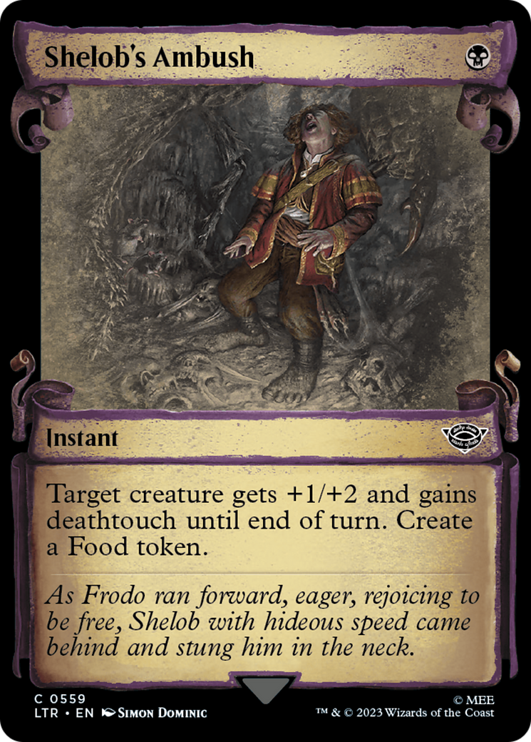 Shelob's Ambush [The Lord of the Rings: Tales of Middle-Earth Showcase Scrolls] MTG Single Magic: The Gathering | Red Claw Gaming