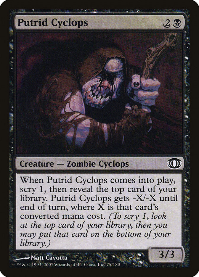 Putrid Cyclops [Future Sight] MTG Single Magic: The Gathering | Red Claw Gaming