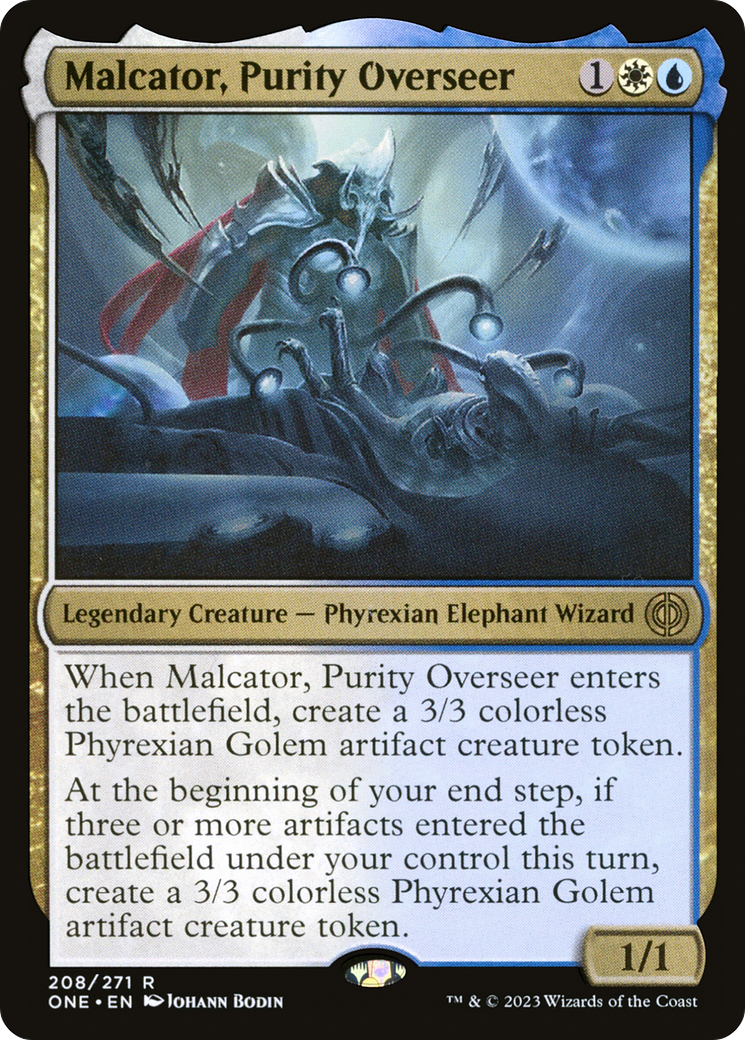 Malcator, Purity Overseer [Phyrexia: All Will Be One] MTG Single Magic: The Gathering | Red Claw Gaming