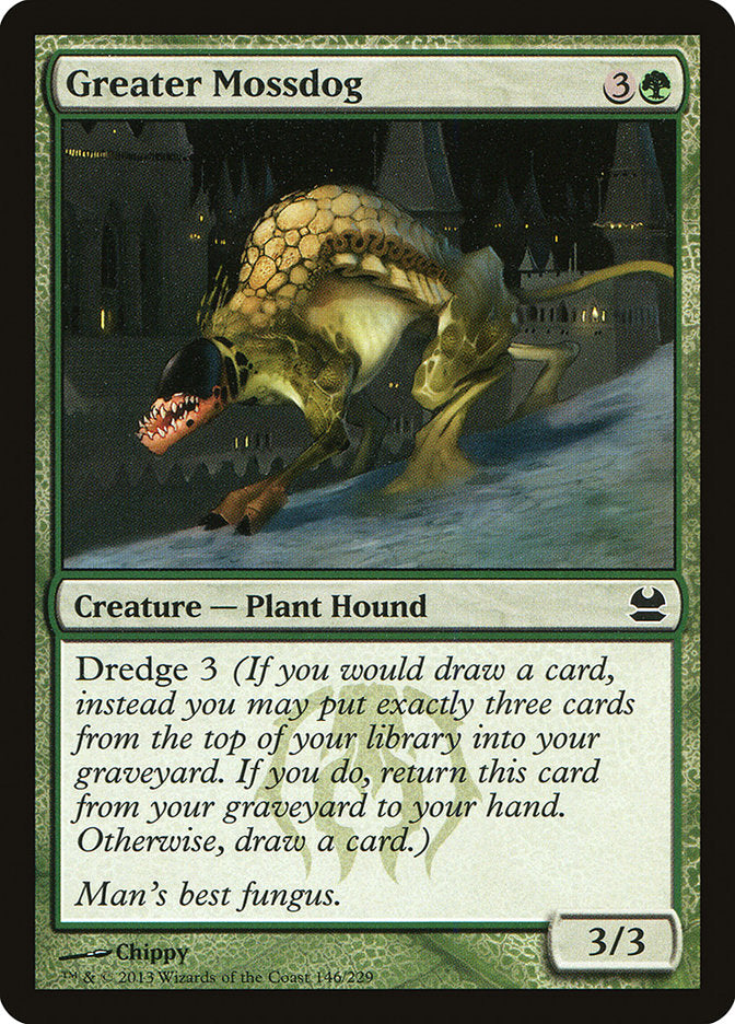 Greater Mossdog [Modern Masters] MTG Single Magic: The Gathering | Red Claw Gaming