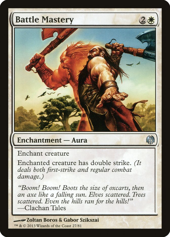 Battle Mastery [Duel Decks: Heroes vs. Monsters] MTG Single Magic: The Gathering    | Red Claw Gaming