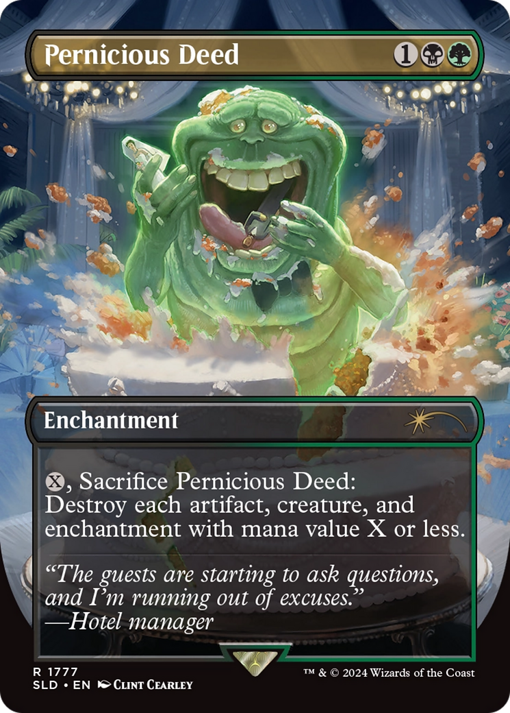Pernicious Deed [Secret Lair Drop Series] MTG Single Magic: The Gathering | Red Claw Gaming