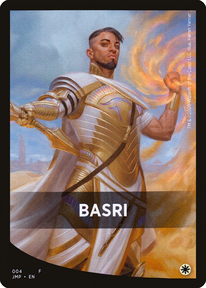 Basri Theme Card [Jumpstart Front Cards] MTG Single Magic: The Gathering | Red Claw Gaming