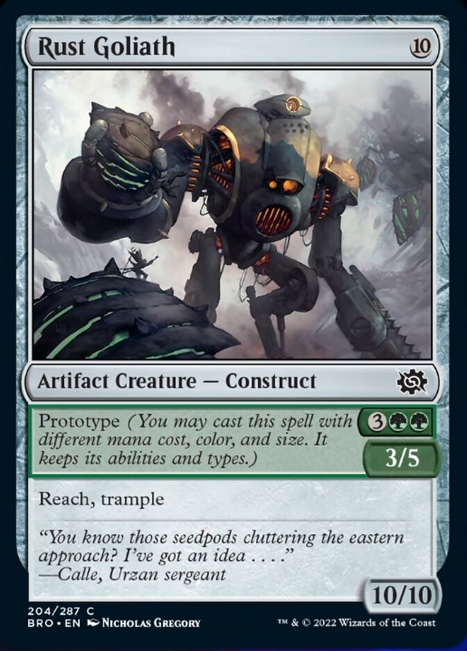 Rust Goliath [The Brothers' War] MTG Single Magic: The Gathering | Red Claw Gaming