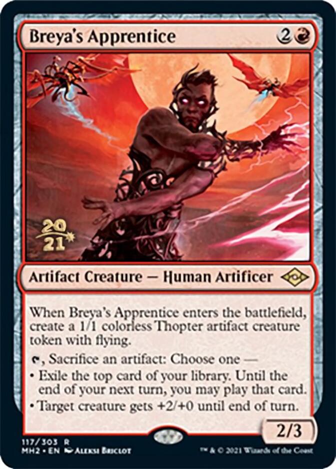 Breya's Apprentice [Modern Horizons 2 Prerelease Promos] MTG Single Magic: The Gathering | Red Claw Gaming