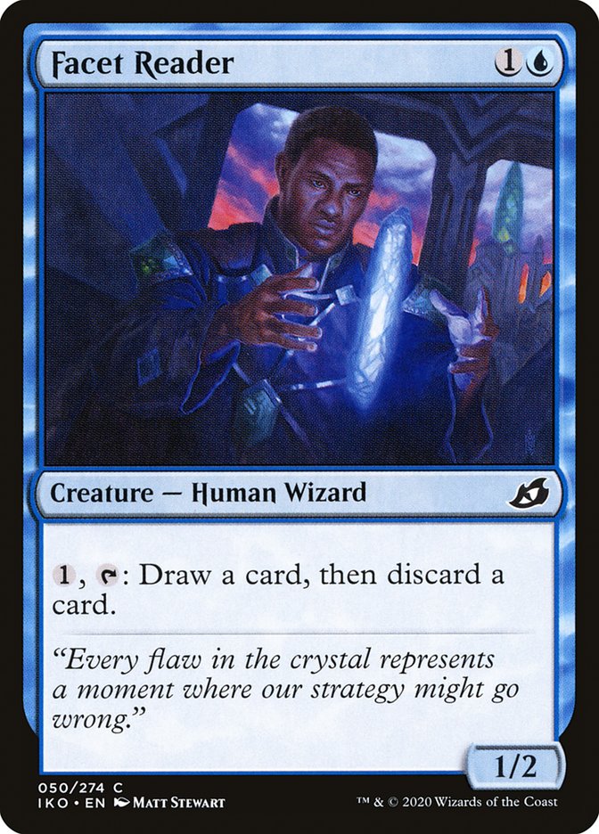 Facet Reader [Ikoria: Lair of Behemoths] MTG Single Magic: The Gathering | Red Claw Gaming