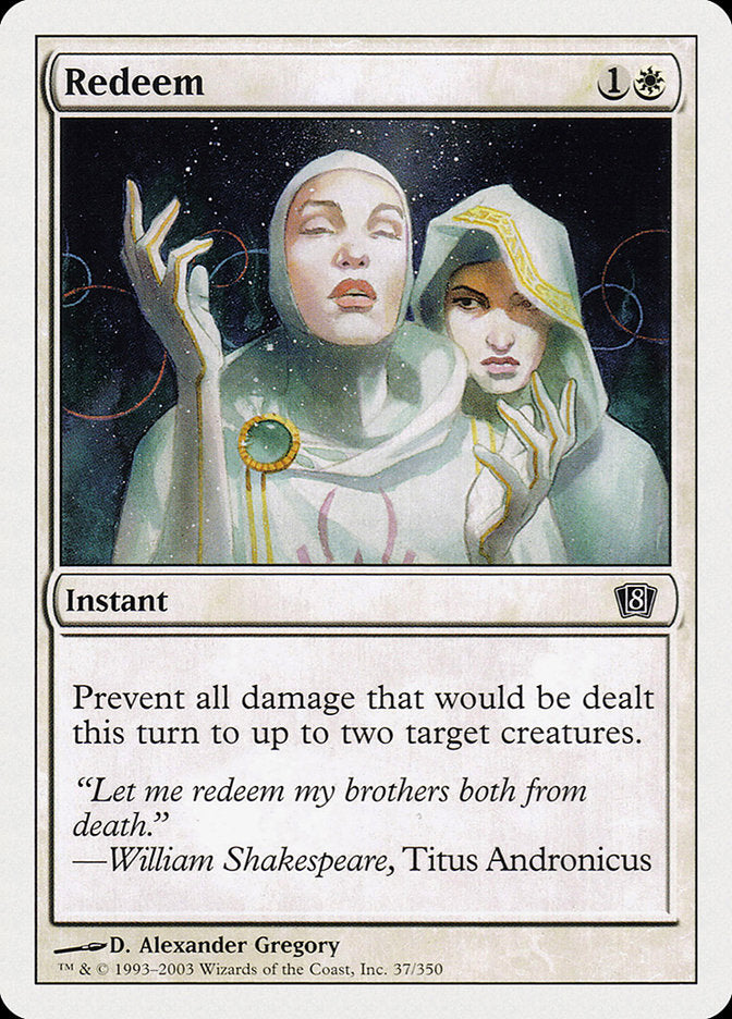 Redeem [Eighth Edition] MTG Single Magic: The Gathering | Red Claw Gaming