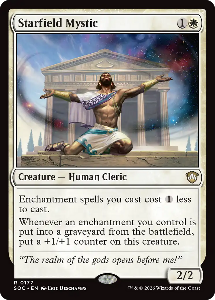 Starfield Mystic [Secrets of Strixhaven Commander] MTG Single Magic: The Gathering | Red Claw Gaming
