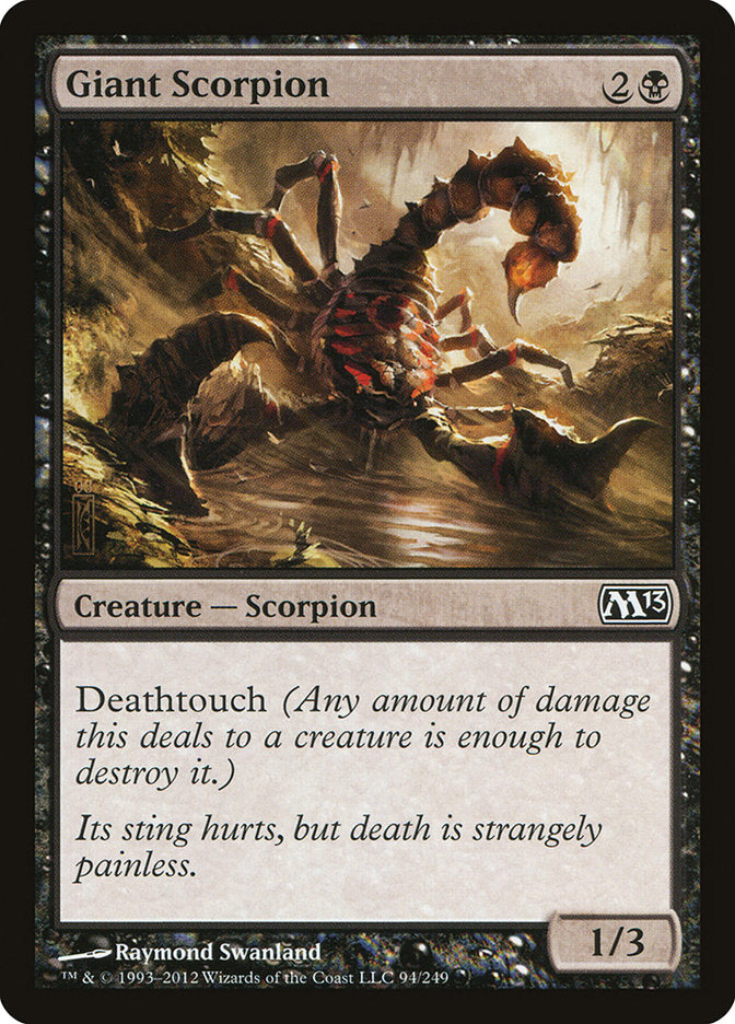 Giant Scorpion [Magic 2013] MTG Single Magic: The Gathering | Red Claw Gaming