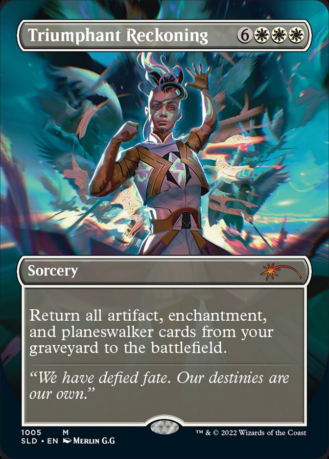 Triumphant Reckoning [Secret Lair Drop Series] MTG Single Magic: The Gathering | Red Claw Gaming
