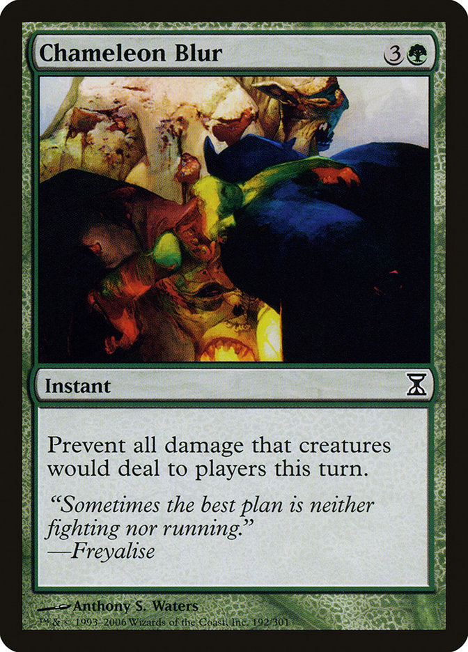 Chameleon Blur [Time Spiral] MTG Single Magic: The Gathering | Red Claw Gaming
