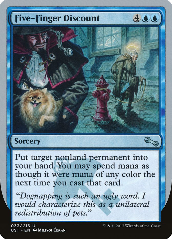 Five-Finger Discount [Unstable] MTG Single Magic: The Gathering | Red Claw Gaming
