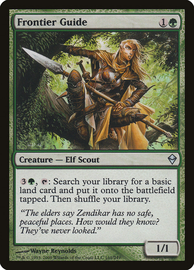 Frontier Guide [Zendikar] MTG Single Magic: The Gathering | Red Claw Gaming