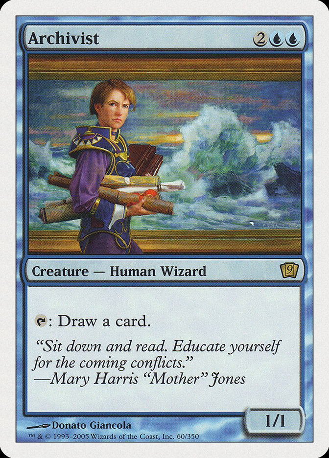 Archivist [Ninth Edition] MTG Single Magic: The Gathering | Red Claw Gaming