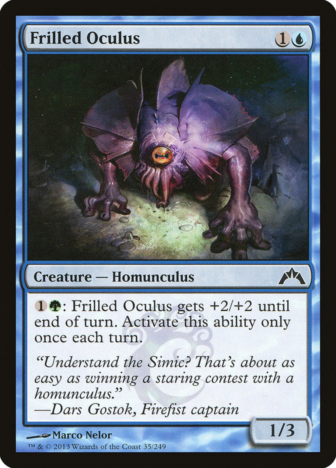 Frilled Oculus [Gatecrash] MTG Single Magic: The Gathering | Red Claw Gaming