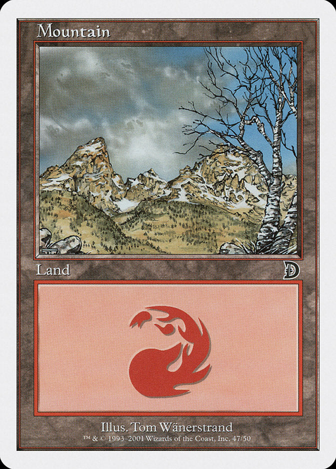 Mountain (47) [Deckmasters] MTG Single Magic: The Gathering | Red Claw Gaming