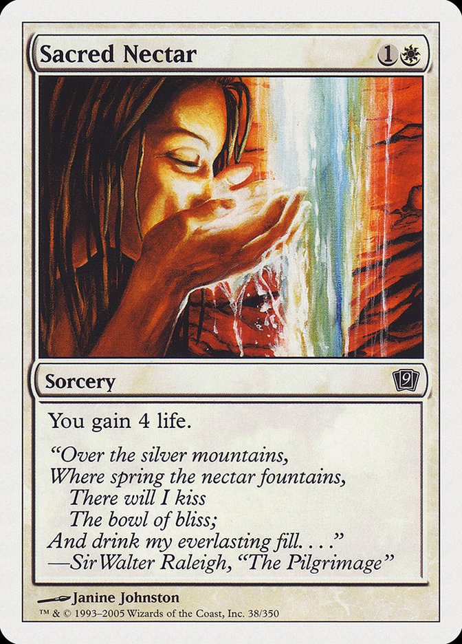 Sacred Nectar [Ninth Edition] MTG Single Magic: The Gathering | Red Claw Gaming