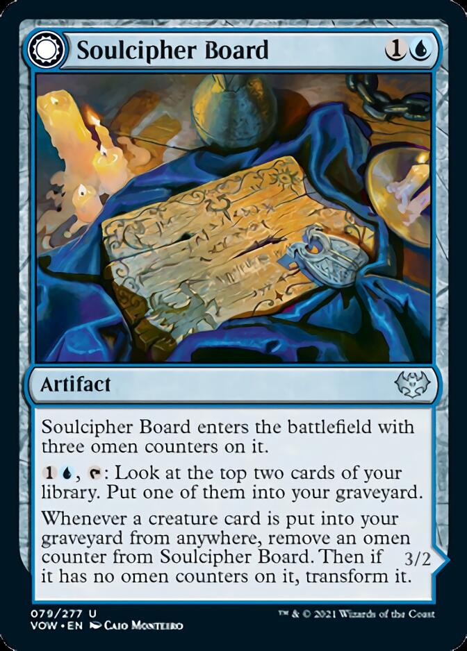 Soulcipher Board // Cipherbound Spirit [Innistrad: Crimson Vow] MTG Single Magic: The Gathering | Red Claw Gaming
