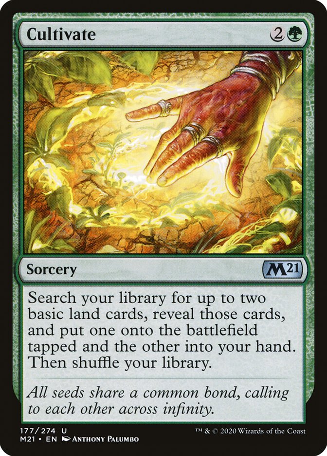 Cultivate [Core Set 2021] MTG Single Magic: The Gathering | Red Claw Gaming