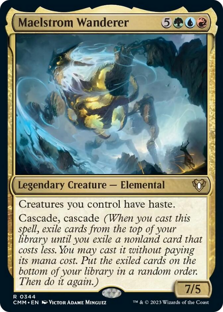 Maelstrom Wanderer [Commander Masters] MTG Single Magic: The Gathering | Red Claw Gaming