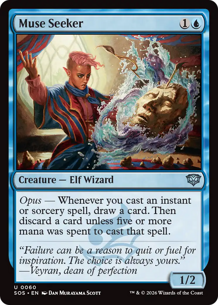 Muse Seeker [Secrets of Strixhaven] MTG Single Magic: The Gathering | Red Claw Gaming