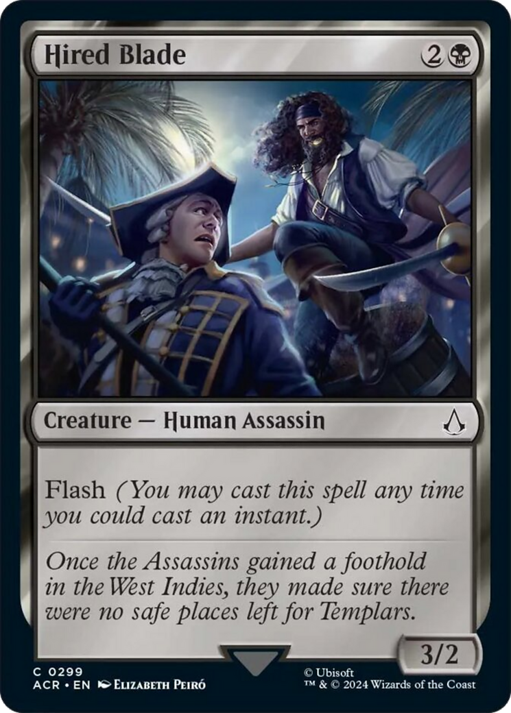 Hired Blade [Assassin's Creed] MTG Single Magic: The Gathering | Red Claw Gaming