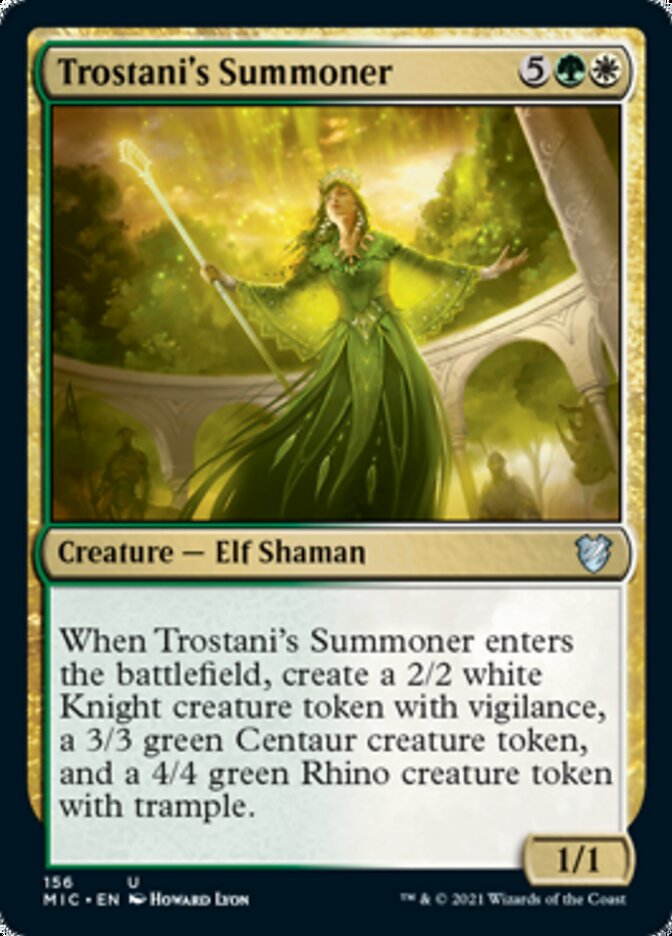 Trostani's Summoner [Innistrad: Midnight Hunt Commander] MTG Single Magic: The Gathering | Red Claw Gaming