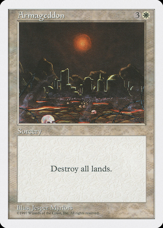 Armageddon [Fifth Edition] MTG Single Magic: The Gathering | Red Claw Gaming