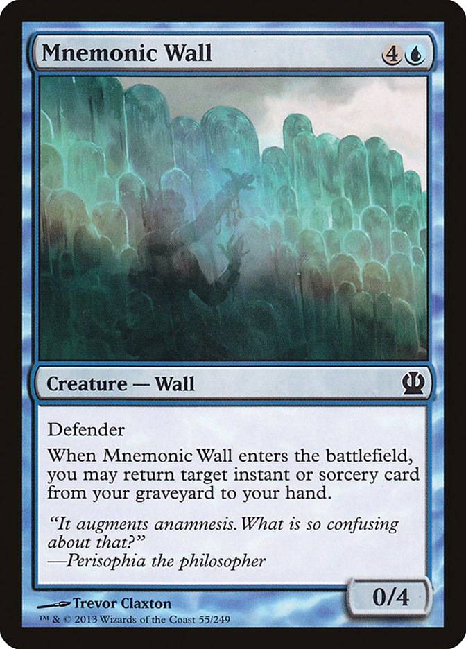 Mnemonic Wall [Theros] MTG Single Magic: The Gathering | Red Claw Gaming