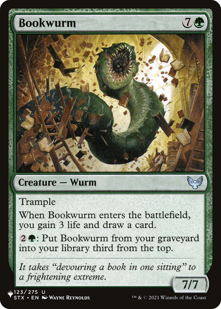 Bookwurm [The List] MTG Single Magic: The Gathering | Red Claw Gaming