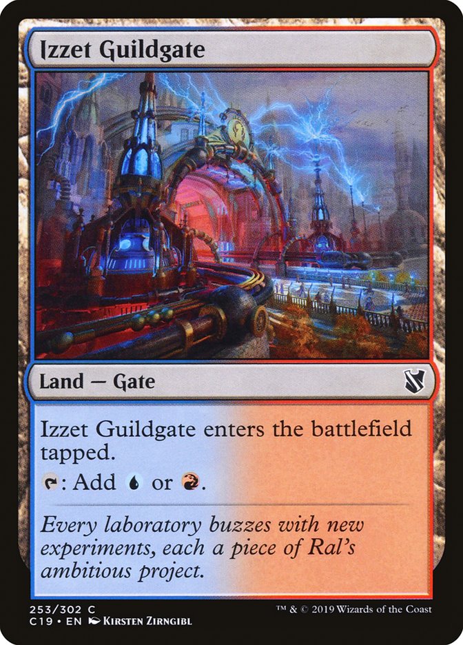 Izzet Guildgate [Commander 2019] MTG Single Magic: The Gathering | Red Claw Gaming