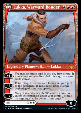 Mila, Crafty Companion // Lukka, Wayward Bonder [Strixhaven: School of Mages] MTG Single Magic: The Gathering | Red Claw Gaming