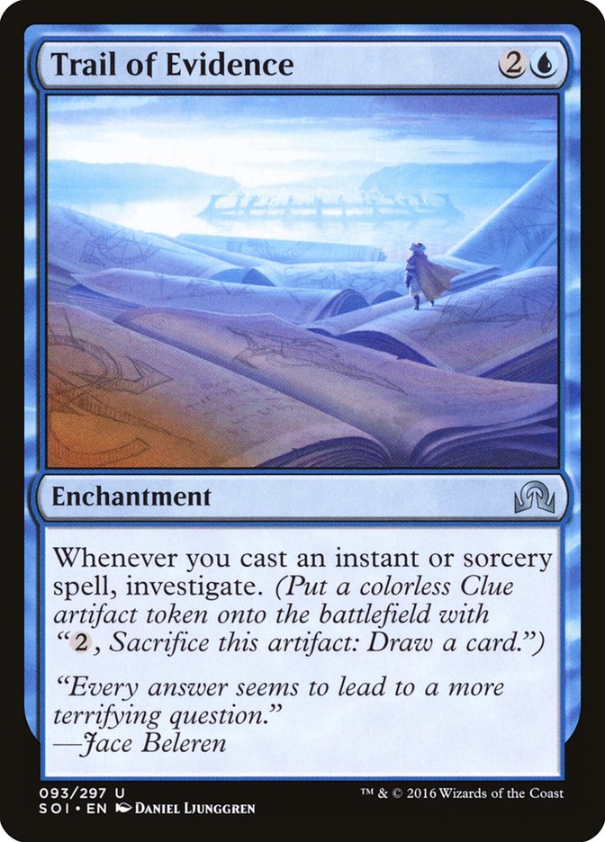 Trail of Evidence [Shadows over Innistrad] MTG Single Magic: The Gathering | Red Claw Gaming