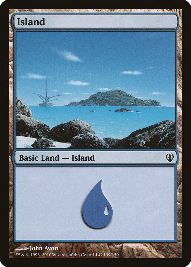 Island (139) [Archenemy] MTG Single Magic: The Gathering | Red Claw Gaming