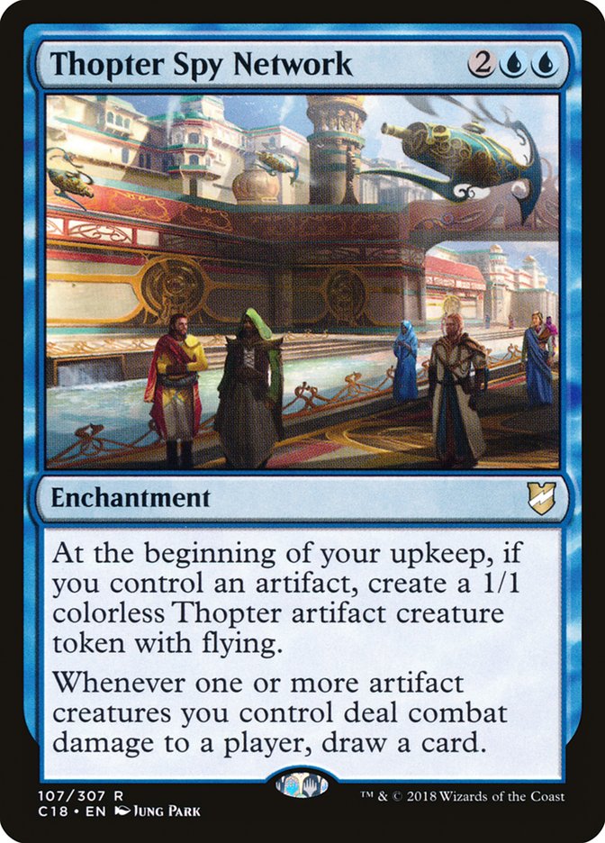 Thopter Spy Network [Commander 2018] MTG Single Magic: The Gathering | Red Claw Gaming