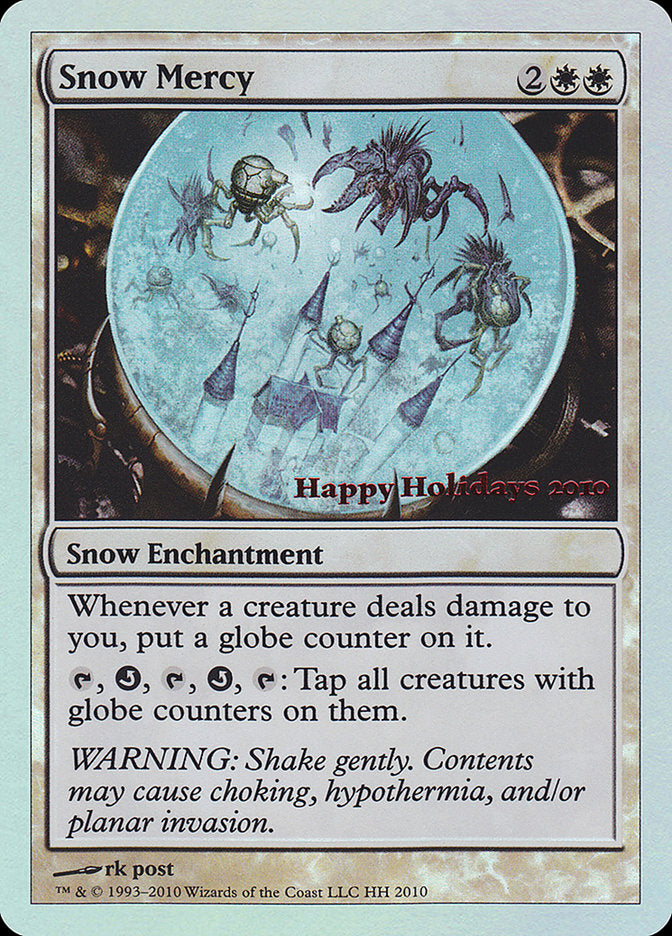 Snow Mercy [Happy Holidays] MTG Single Magic: The Gathering | Red Claw Gaming