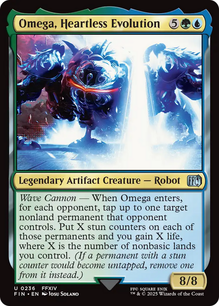 Omega, Heartless Evolution [FINAL FANTASY] MTG Single Magic: The Gathering | Red Claw Gaming