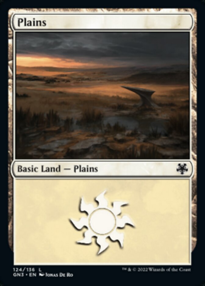 Plains (124) [Game Night: Free-for-All] MTG Single Magic: The Gathering | Red Claw Gaming